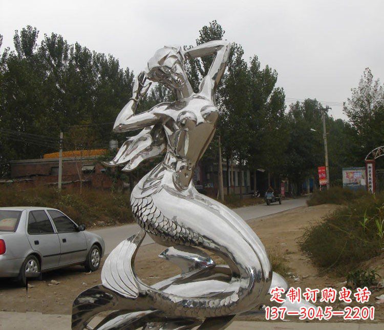 山东海豚雕塑——精美的艺术品