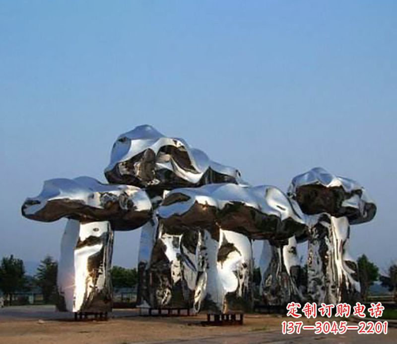 山东不锈钢蘑菇雕塑——一次惊艳的艺术之旅