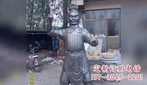 山东不锈钢四大天王雕塑神圣守护者