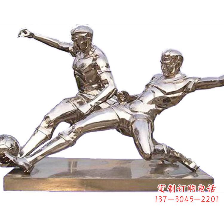 山东不锈钢足球雕塑精美的艺术品