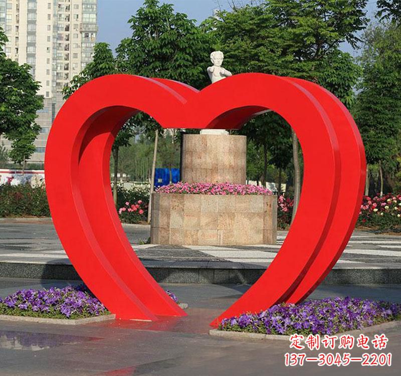 山东精美不锈钢拱门雕塑