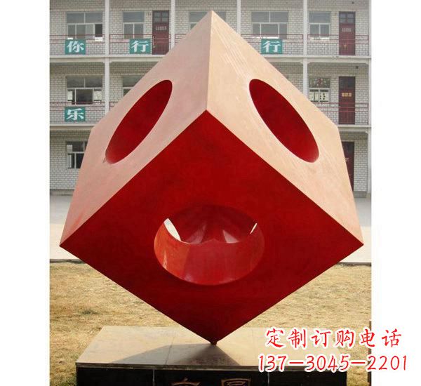 山东不锈钢魔方雕塑展现精致与艺术
