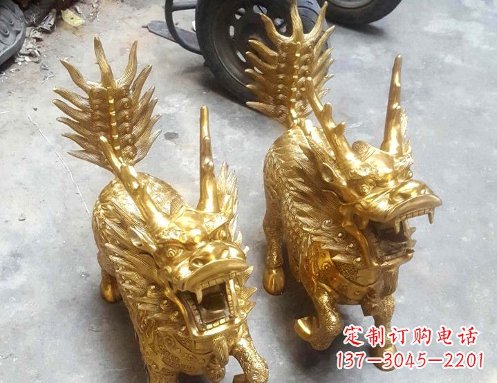山东麒麟雕塑东方之瑰宝