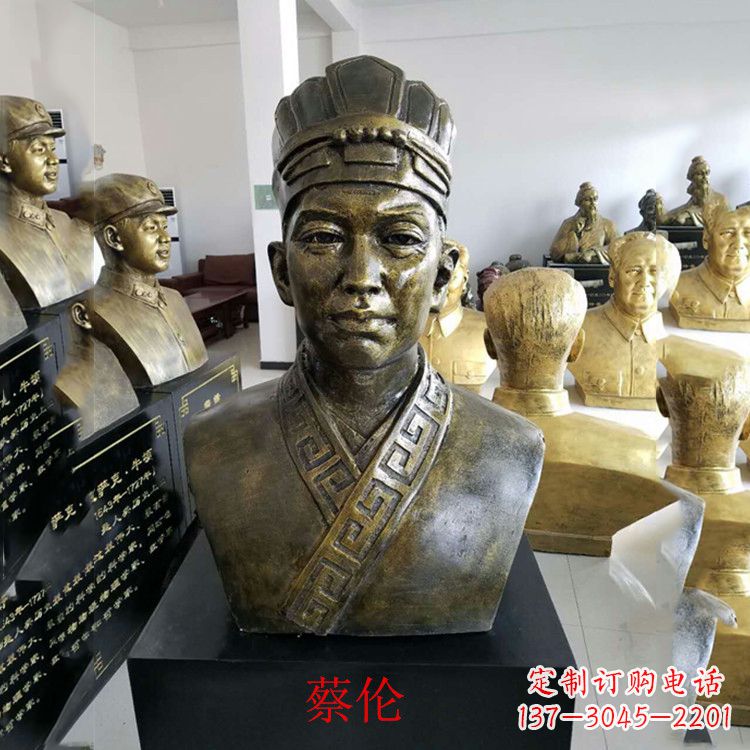 山东蔡伦雕塑一件传承历史的艺术珍品