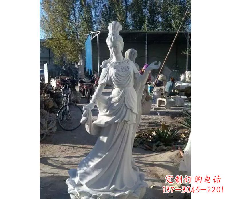 山东传奇女神嫦娥的雕塑