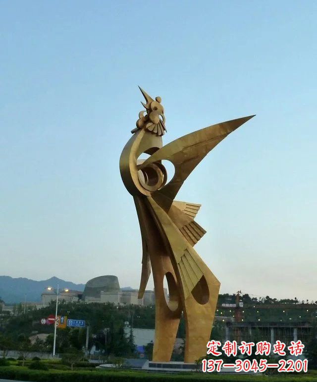山东凤凰展翅,给城市增添灵动之美