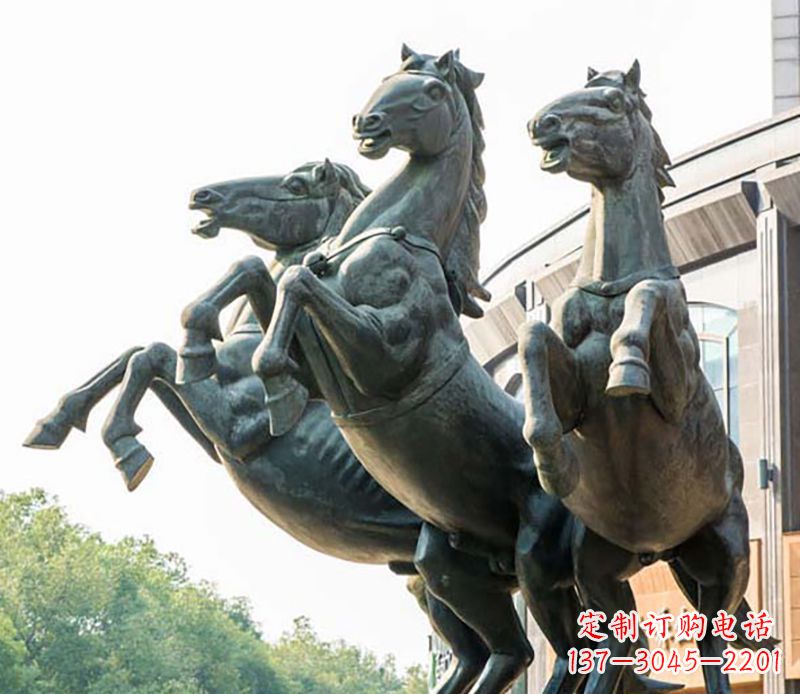 山东马雕塑集传统文化与现代装置艺术于一身