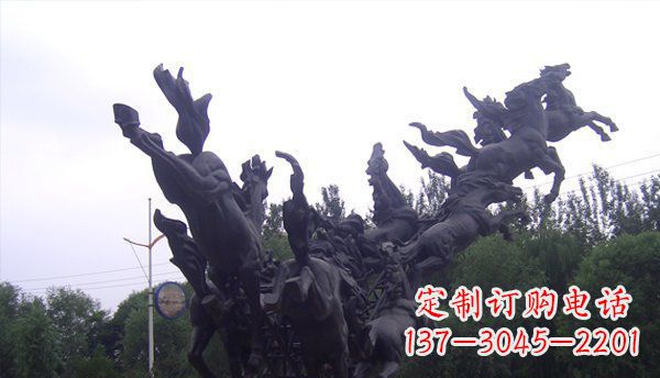 山东马雕塑精美绝伦的艺术品