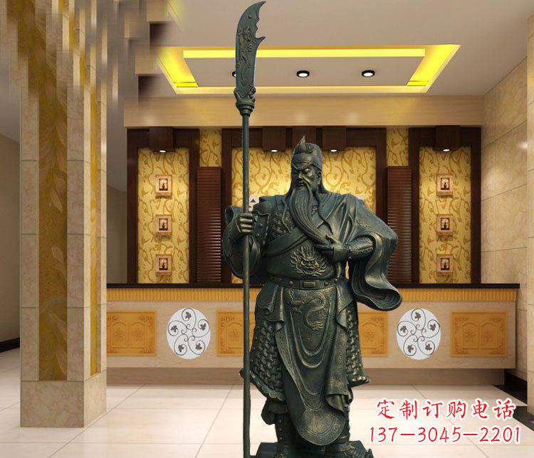 山东关公雕塑——传承弘扬中华文化