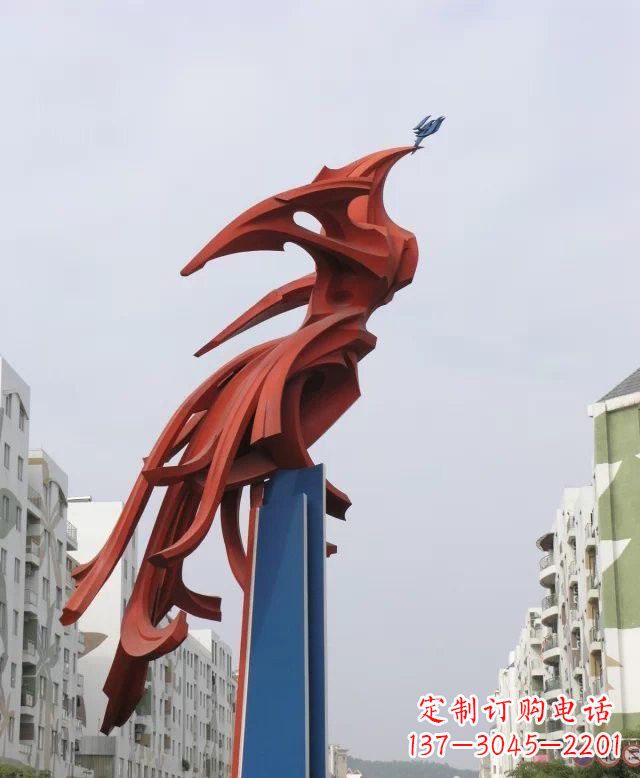 山东凤凰雕塑传承古老文化的艺术精品