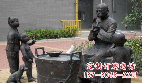山东糖人雕塑温暖的童年回忆