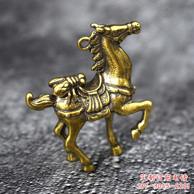 山东铜铸马儿雕塑艺术精品