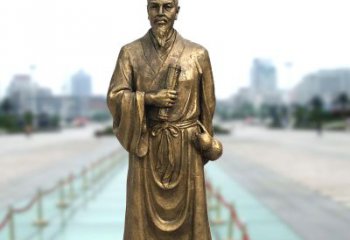 山东铜雕艺术张仲景的精神实践