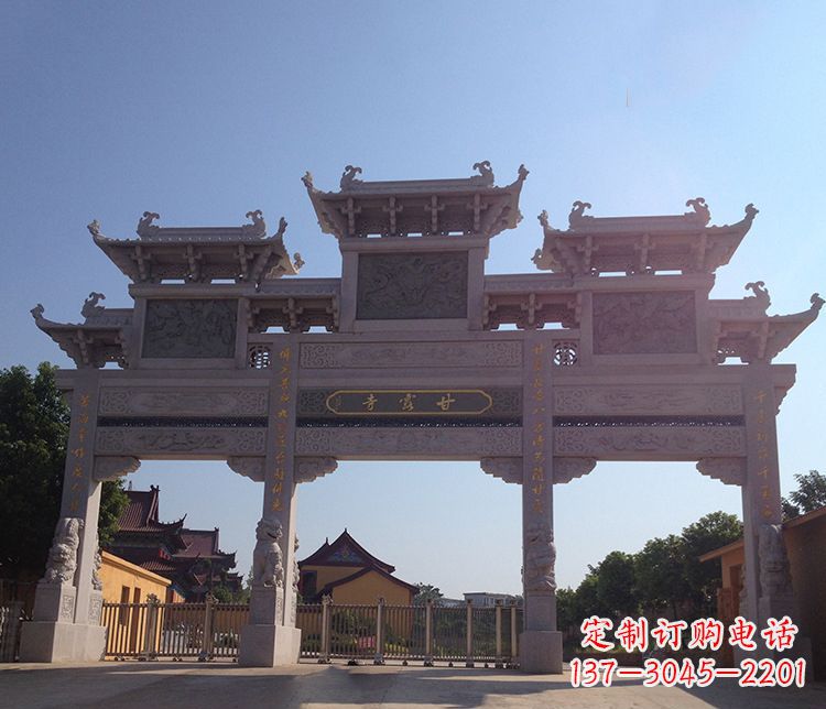 山东牌坊雕塑——传承民间艺术的精髓