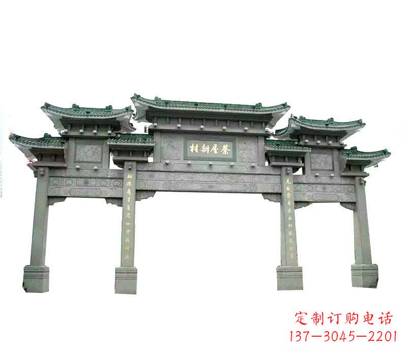 山东石牌坊雕塑——传承古老文化的精美杰作