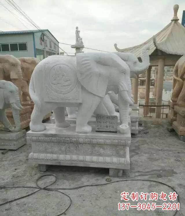 山东大理石大象——雕塑之美