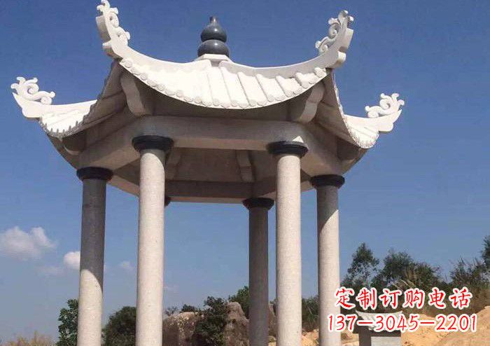 山东大理石凉亭雕塑——传承古代工艺之精粹