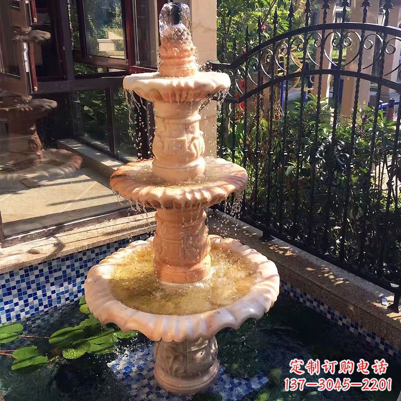 山东大理石雕刻风水球赋予神秘力量