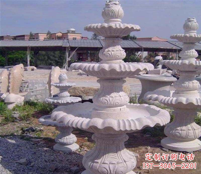 山东石雕喷泉展现精美的艺术灵感