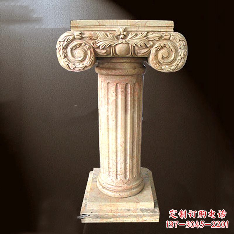 山东大理石罗马柱石雕塑