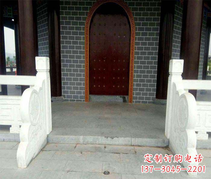 山东高品质大理石栏板雕塑