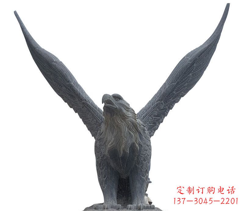 山东大理石老鹰雕塑