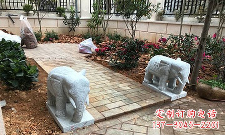 山东大理石小象石雕,让你的大好家园更加美丽