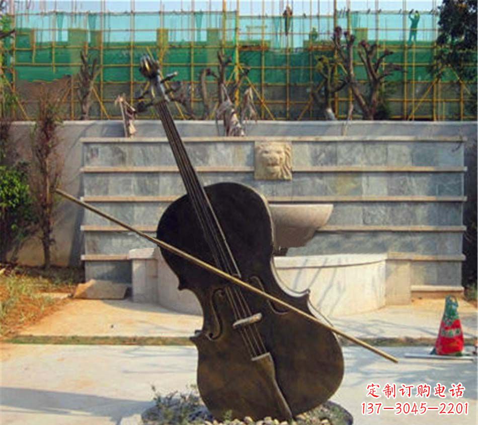 山东大提琴铜雕