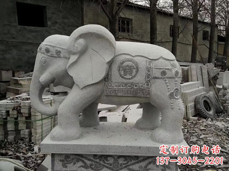 山东大象 石雕 古代