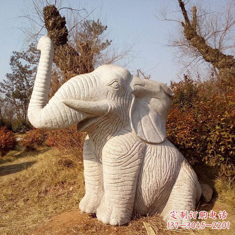 山东大象公园的浮雕石壁