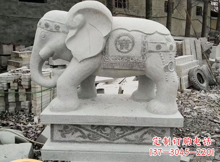 山东大象石雕壁画