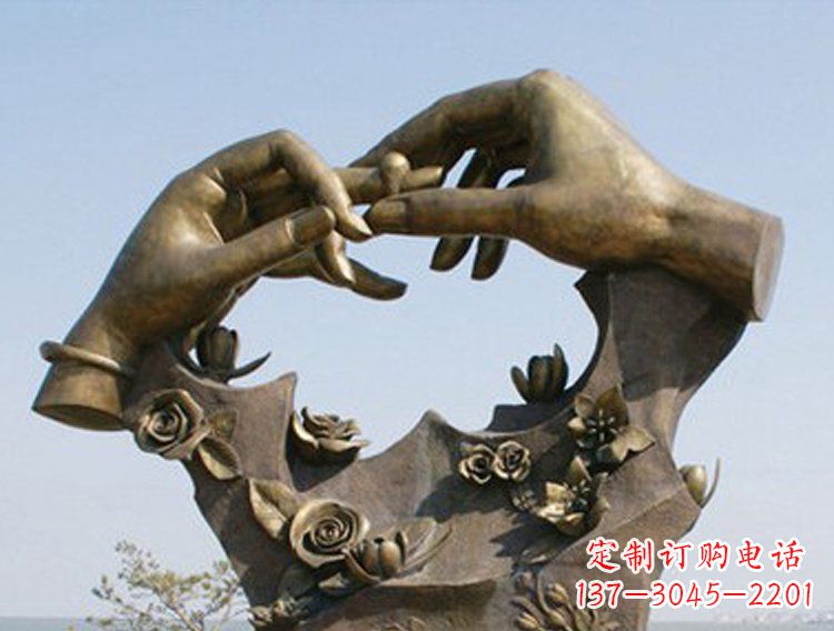 山东精美手铜戒指雕塑