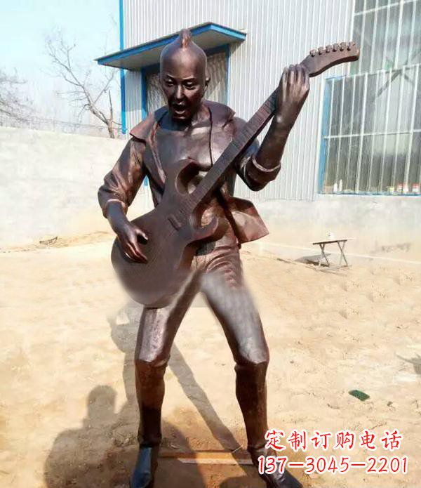 山东音乐传奇——吉他雕塑