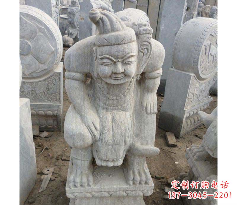 山东仿古兵马俑石雕