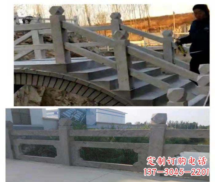 山东精美仿古栏杆雕塑