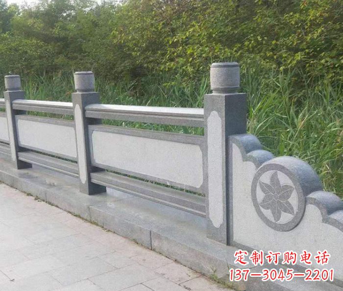 山东精美仿古石栏杆雕塑