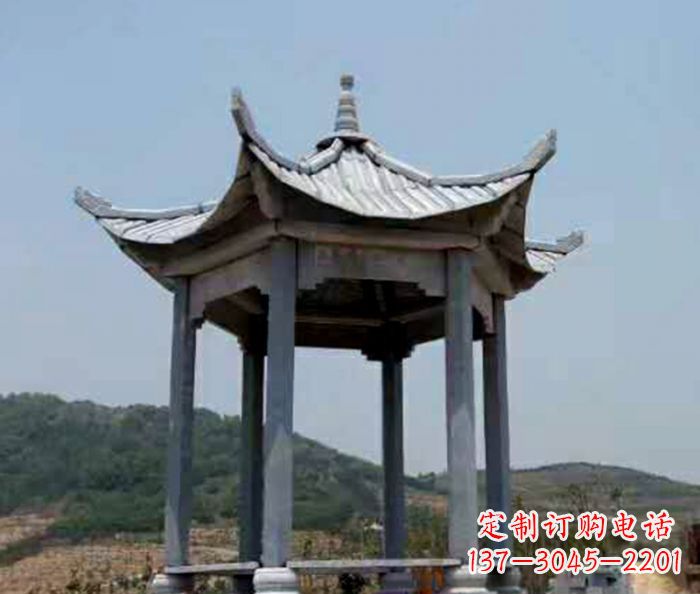 山东仿古石雕凉亭