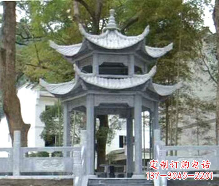 山东中领雕塑凉亭石雕——传承古典精髓,融情于雕塑之中