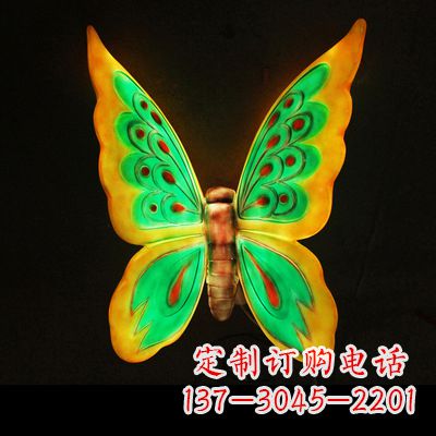山东闪耀蝴蝶,精致灯光雕塑