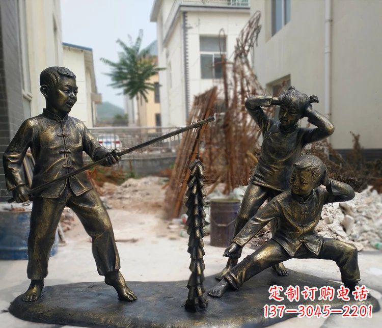 山东精美儿童铜雕，为孩子们带来欢乐