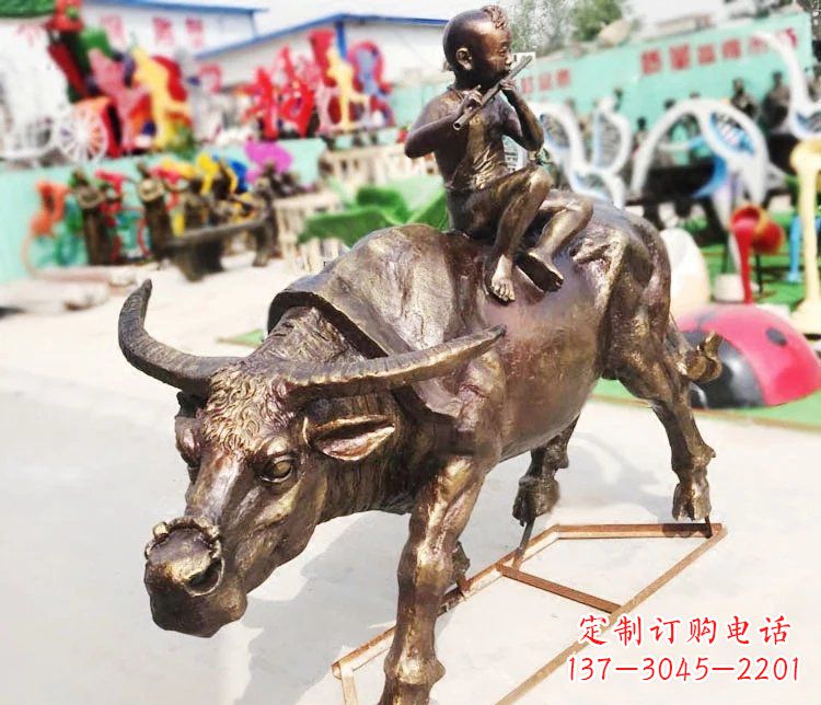 山东牛郎雕塑精美绝伦的铜雕艺术