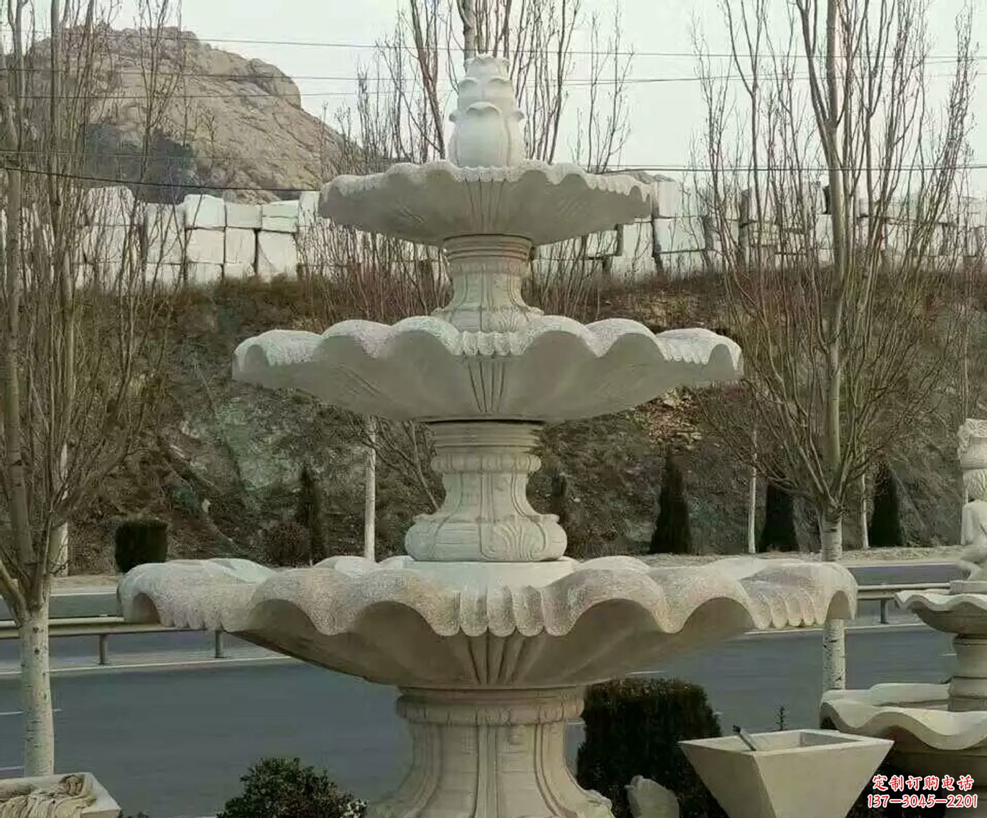 山东风水球假山