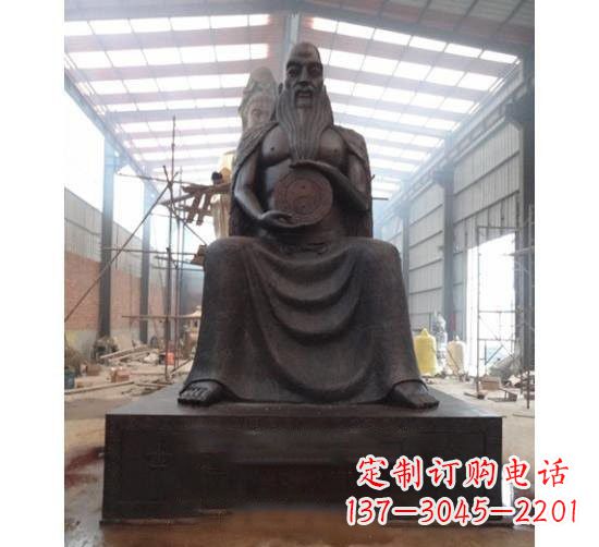 山东伏羲铜雕