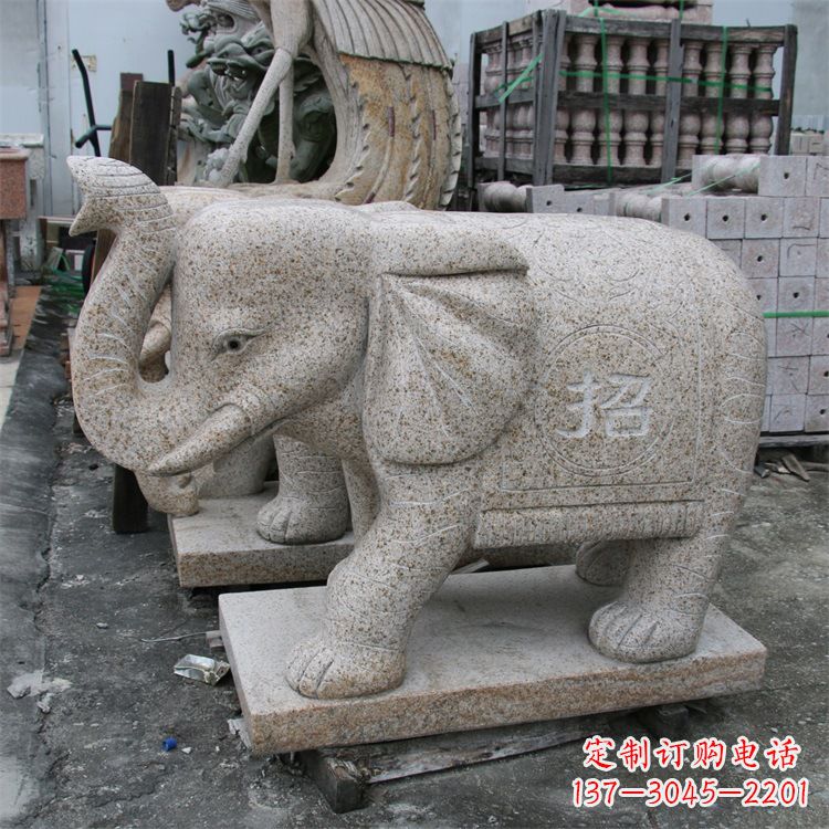 山东唯美大象雕塑