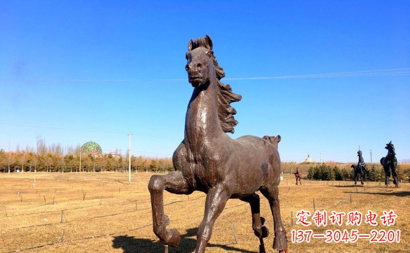 山东精美大型动物雕塑