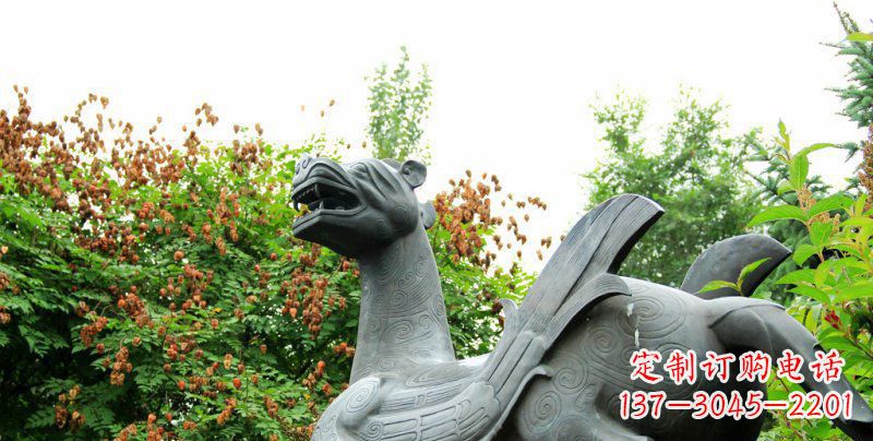 山东狴犴景观铜雕塑 尊贵品质