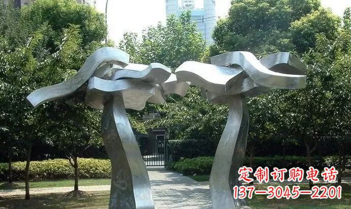 山东不锈钢拱门定制雕塑