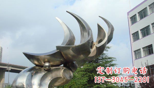 山东中领雕塑出品不锈钢海鸥雕塑