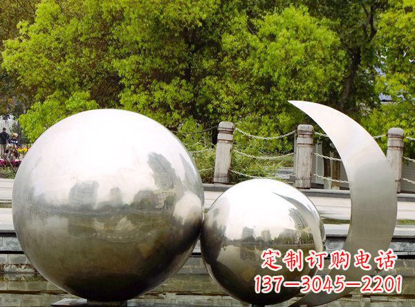 山东别出心裁不锈钢地球雕塑