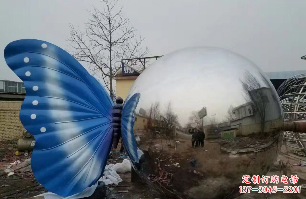 山东高端蝴蝶雕塑